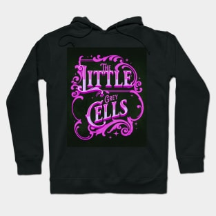 Poirot The Little Grey Cells - Purple Palette Hoodie